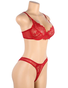 'Rouge' Bra and Panty Set